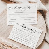 Babyduschratenkarte | Beratung und Wünsche