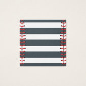 Babyduschratenkarten | Baseball-Babydusche (Rückseite)