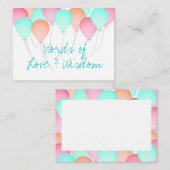 Babyduschratenkarten Hinweiskarte (Vorne/Hinten)