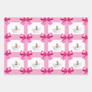 Babyduschschenpapier, Matte 19" x 29" Geschenkpapier Set