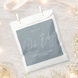 Babyduschskripte Geschenktütchen