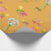 Babyduschspielzeug und Geschenke Geschenkpapier (Ecke)