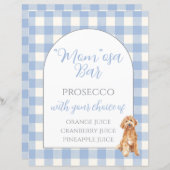 Babyduschtentisch Top-Zeichen (Vorne/Hinten)