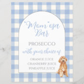 Babyduschtentisch Top-Zeichen (Vorderseite)