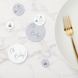 Babyduschtisch für Wassersegler Konfetti