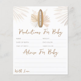 Babyduschvorhersagen und Anleitung