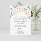 Babyduschvorrichtung Begleitkarte (Stehend Vorderseite)