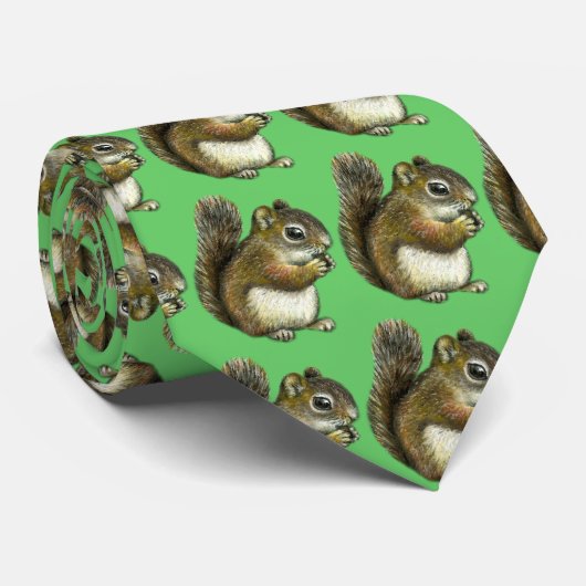 Babyeichhörnchen Krawatte (Gerollt)