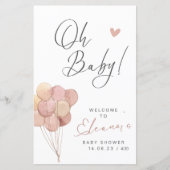 Babyeinladungen (Vorderseite)