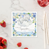 Babyelefant & Cloud Baby Duschnapkins. Serviette (Beispiel)