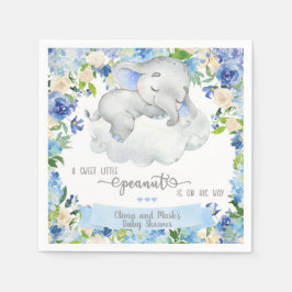 Babyelefant & Cloud Baby Duschnapkins. Serviette