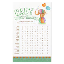 Babyelefant - Wortsuche