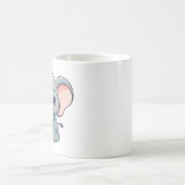 Babyelefantendesign im niedlichen Cartoon Kaffeetasse (Mittel)