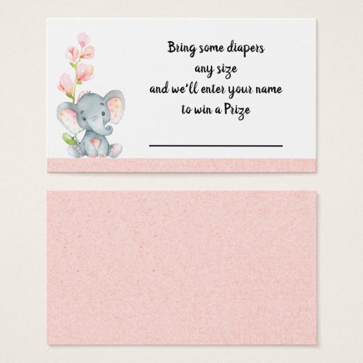 Babyelephant-Windelwindeln (Vorne & Hinten)