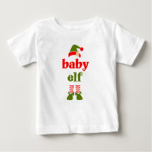 Babyelfamilie passend zum Weihnachtsbaby T - Shirt
