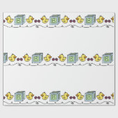 Babyente Geschenkpapier (Flach)