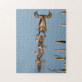 Babyenten in Folge des Mama Jigsaw Puzzle (Vertikal)