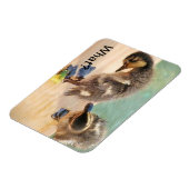 Babyenten schauen sich was an? magnet (Linke Seite)