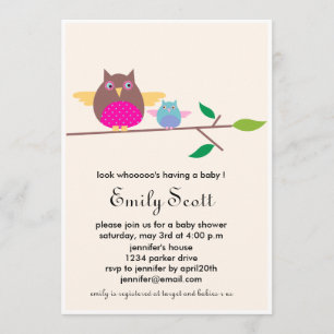 Babyeule der Mama-n - Sahnebabydusche lädt ein Einladung