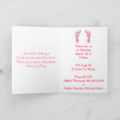 BabyFeetFav Einladung (Innenseite)