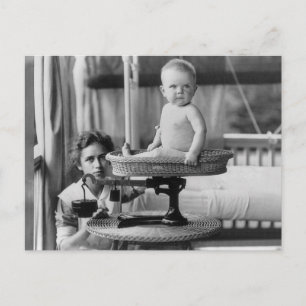 Babyfett, 1912 postkarte