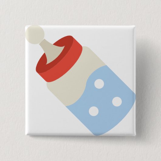 Babyflasche Button (Vorderseite)