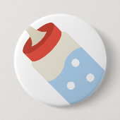 Babyflasche Button (Vorderseite)