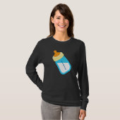 Babyflasche Flaschenfütterung Kostüm T-Shirt (Vorne ganz)