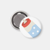 Babyflasche Magnet (Vorderseite/Rückseite)