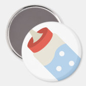 Babyflasche Magnet (Vorderseite/Rückseite)