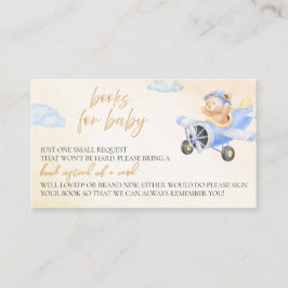 Babyfliegender Teddy-Bär Begleitkarte