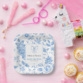 Babyflorendusche Pappteller (Party)