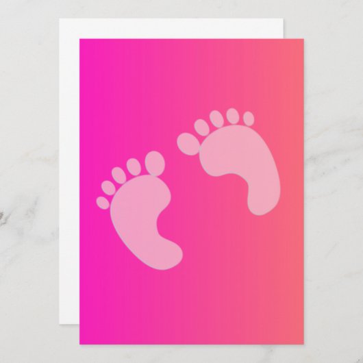BabyFootprints (Vorne/Hinten)