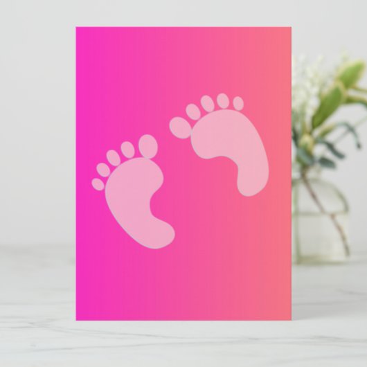 BabyFootprints (Stehend Vorderseite)