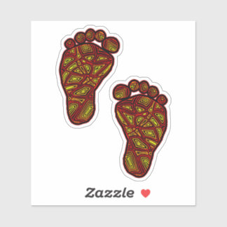 BabyFootprints Aufkleber