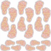 BabyFootprints Aufkleber (Vorderseite)