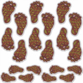 BabyFootprints Aufkleber (Vorderseite)