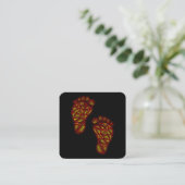 BabyFootprints Begleitkarte (Stehend Vorderseite)