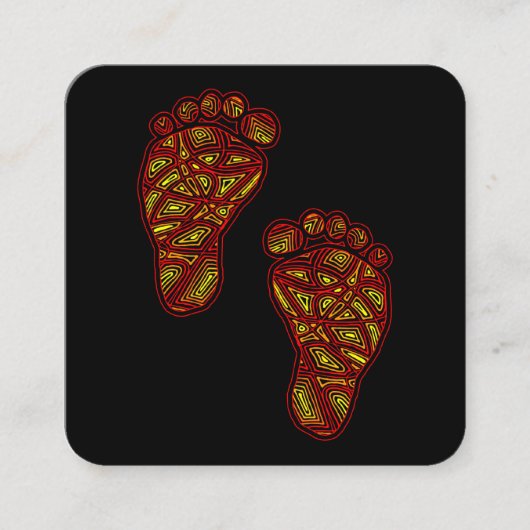 BabyFootprints Begleitkarte (Vorderseite)