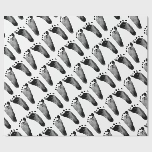 BabyFootprints Geschenkpapier (Flach)