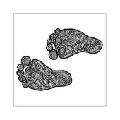 BabyFootprints Gummistempel (Prägung)