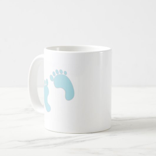 BabyFootprints Kaffeetasse (Vorderseite Links)
