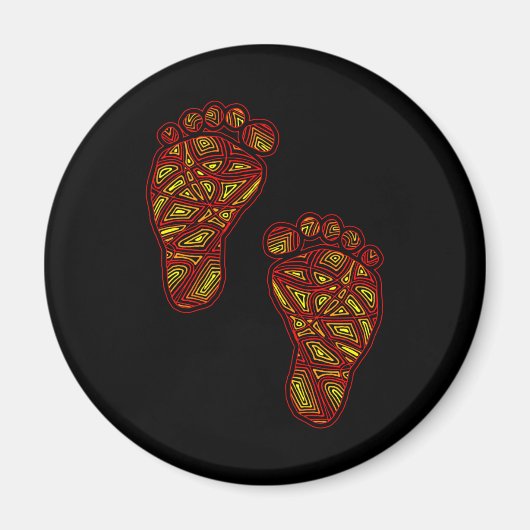 BabyFootprints Magnet (Vorne)