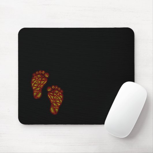 BabyFootprints Mousepad (Mit Mouse)