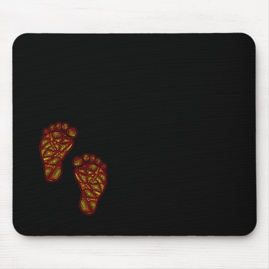 BabyFootprints Mousepad (Vorne)