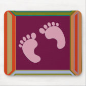 BabyFootprints Mousepad (Vorne)