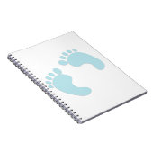 BabyFootprints Notizblock (Rechte Seite)