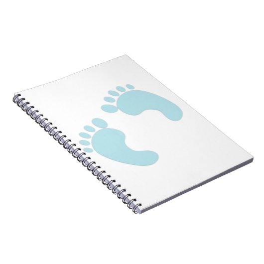 BabyFootprints Notizblock (Rechte Seite)