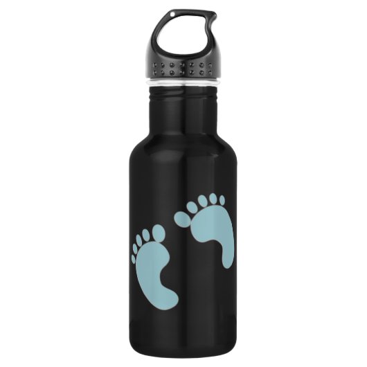 BabyFootprints Trinkflasche (Vorderseite)