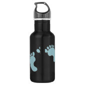 BabyFootprints Trinkflasche (Rückseite)